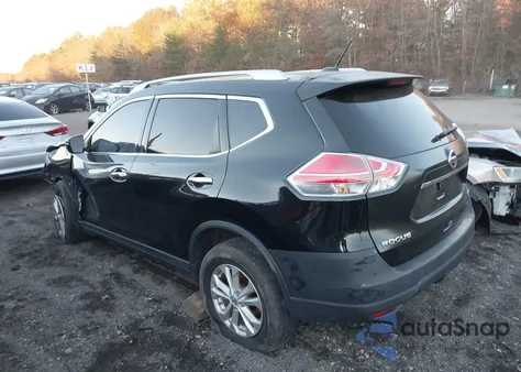 2015 Nissan Rogue Sv z USA, uszkodzony, nr VIN KNMAT2MV0FP528957
